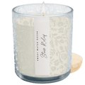 Stress Relief Soy Candle - Blue Tinted Glass Jar - 12 oz