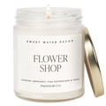 Flower Shop Soy Candle - Clear Jar - 9 oz