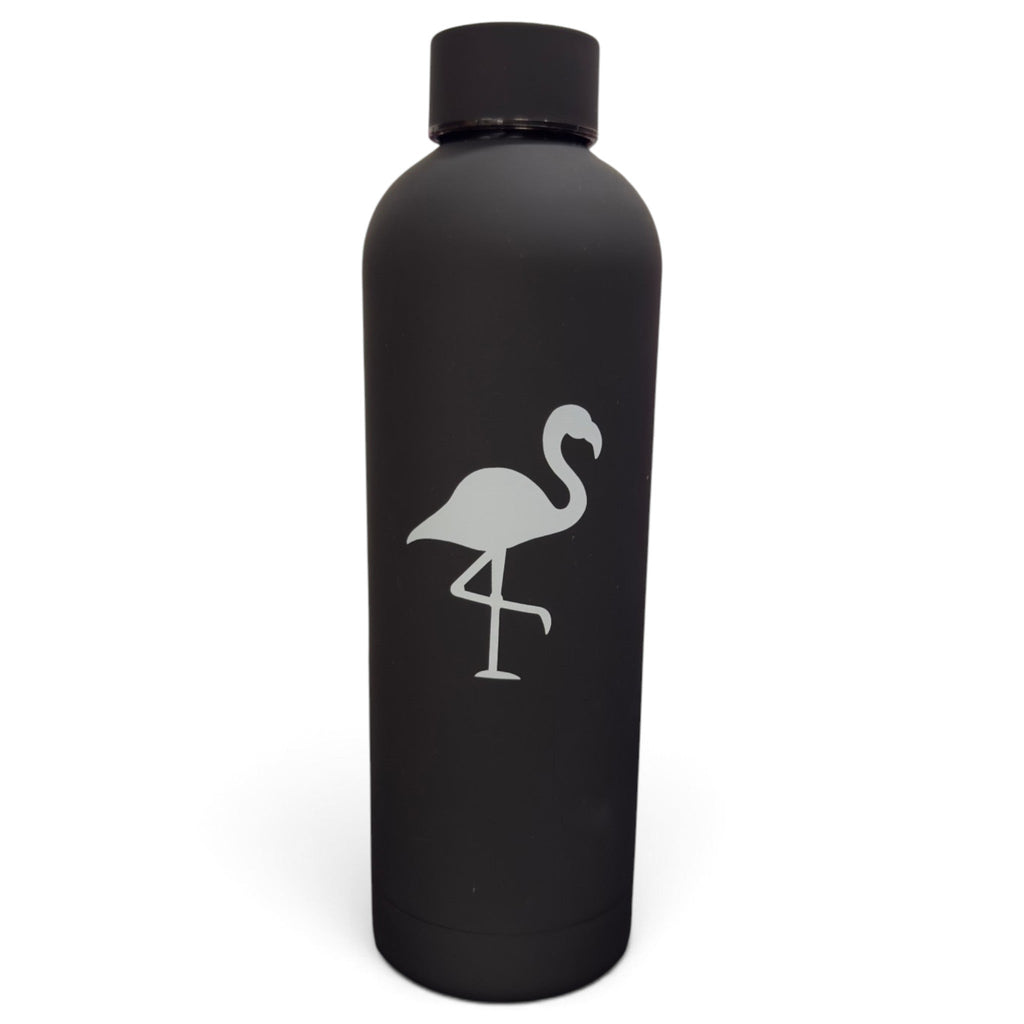 Flamingo Hydration Bottle | 24oz Insulated Stainless Steel | Screw On Lid