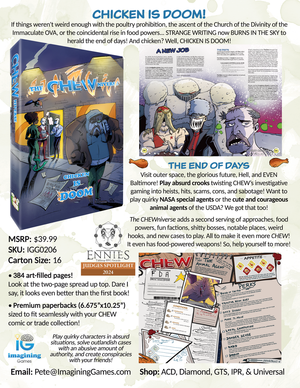 CHEWniverse (RPG Expansion + PDF)