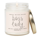 Boss Lady Soy Candle - Clear Jar - 9 oz (Spa Day)