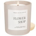 Flower Shop Soy Candle - Tan Matte Jar - 15 oz