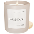 Farmhouse Soy Candle - Tan Matte Jar - 15 oz
