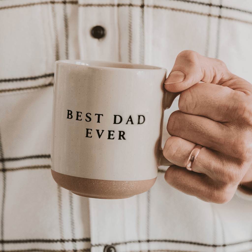Best Dad Ever 14 oz Stoneware Coffee Mug