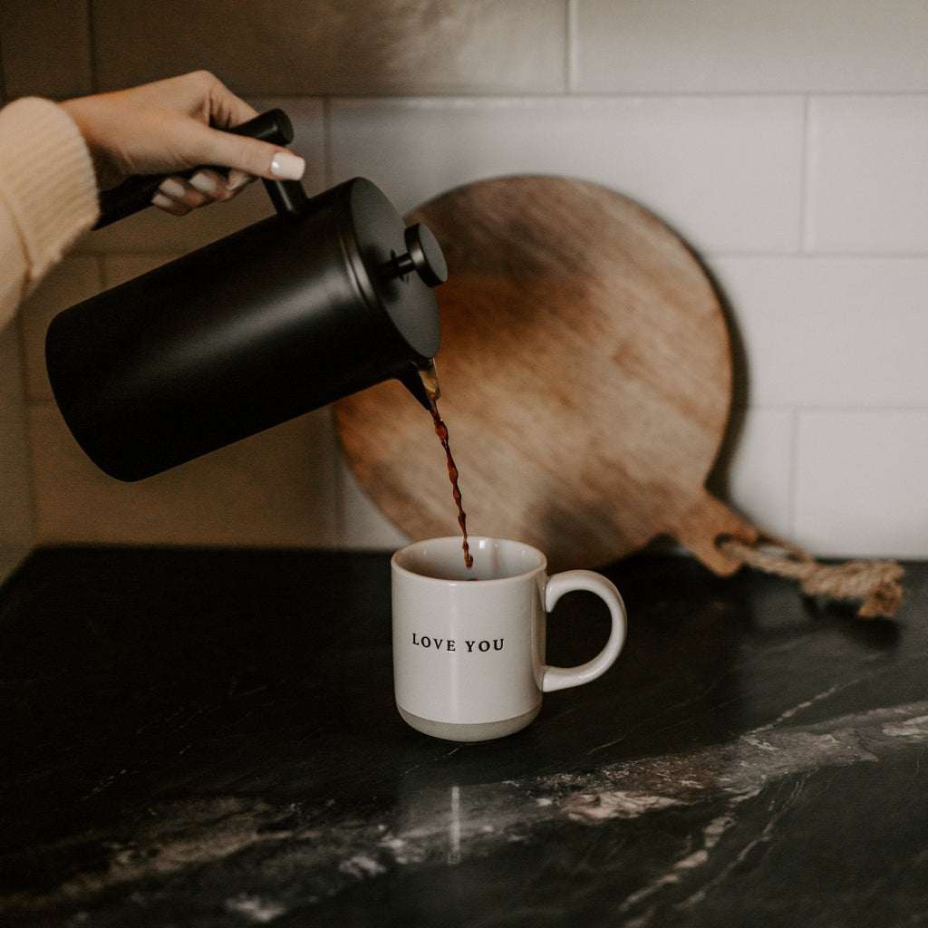 Love You 14 oz Stoneware Coffee Mug