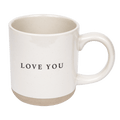 Love You 14 oz Stoneware Coffee Mug