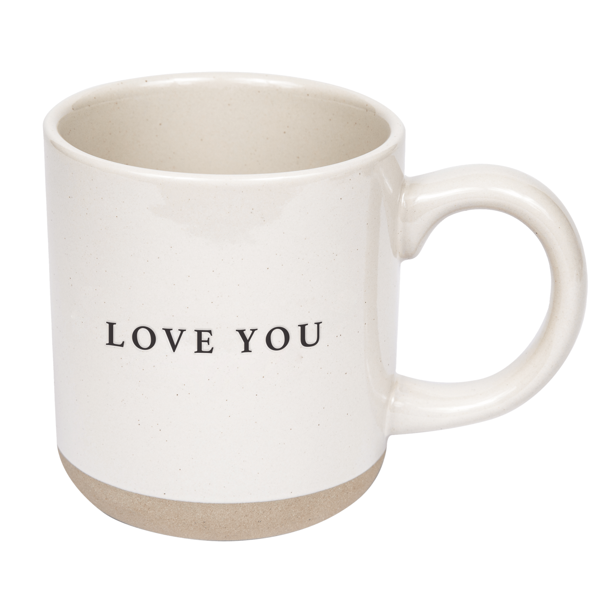 Love You 14 oz Stoneware Coffee Mug