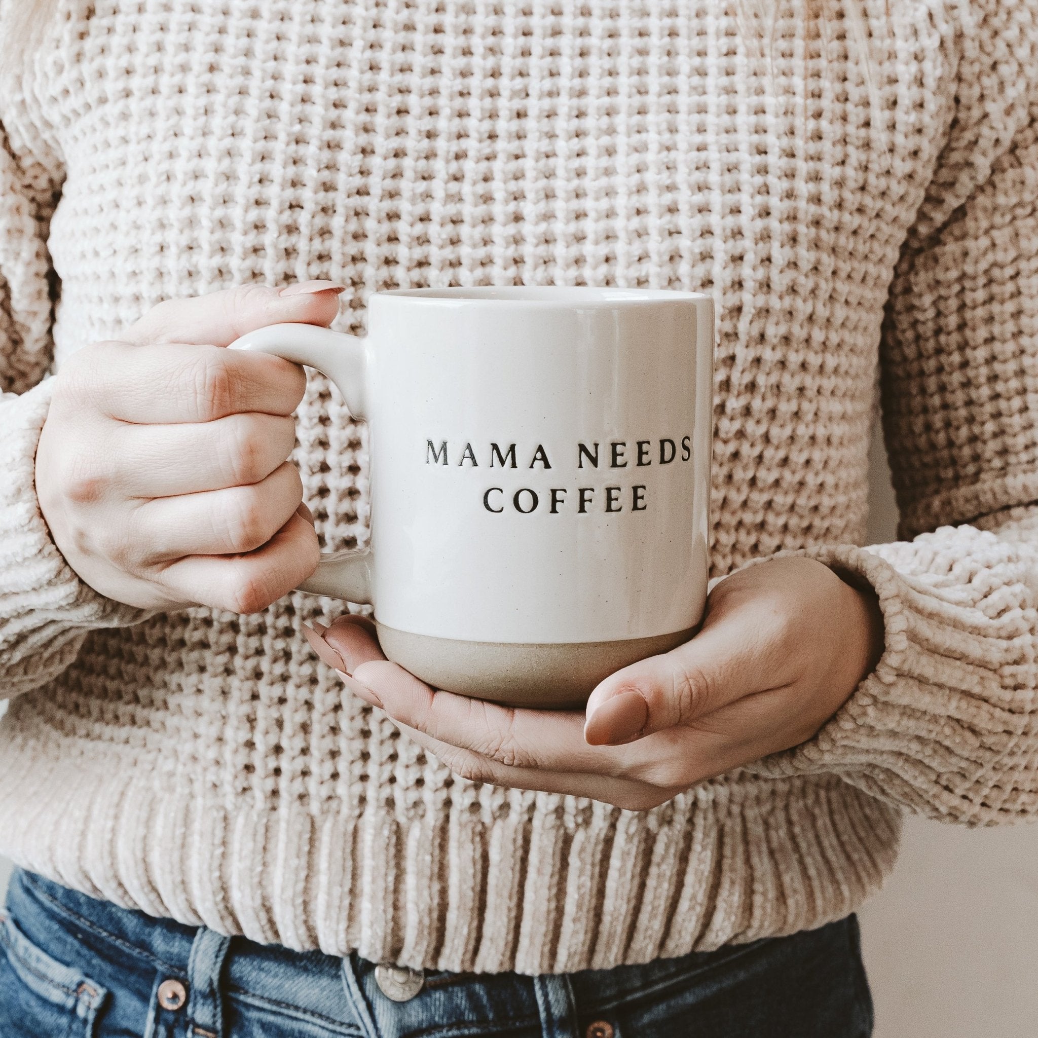 Mama Needs 14 oz Coffee Stoneware Coffee Mug
