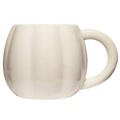 Cream Pumpkin 19 oz Figural Coffee Mug