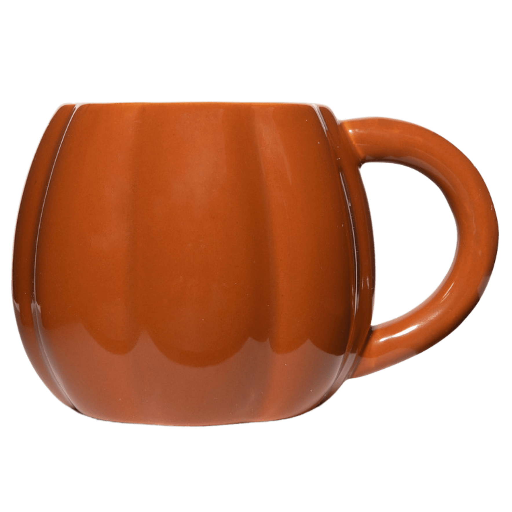 Orange Pumpkin 19 oz Figural Coffee Mug