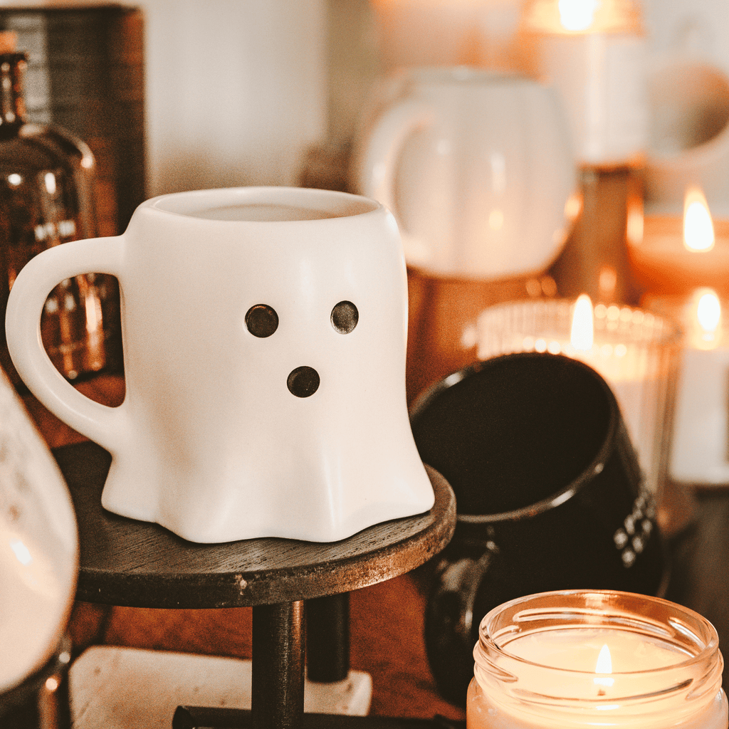 Ghost Face 12 oz Figural Coffee Mug