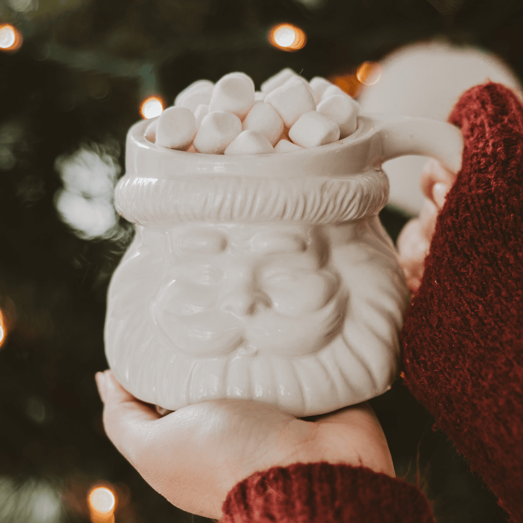 Santa 19 oz Figural Coffee Mug