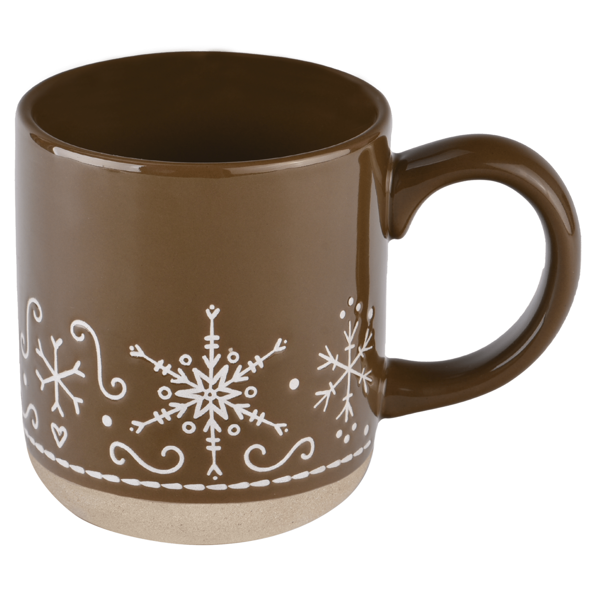 Gingerbread 14 oz Stoneware Coffee Mug