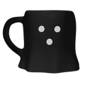 Black Ghost 12 oz Figural Coffee Mug