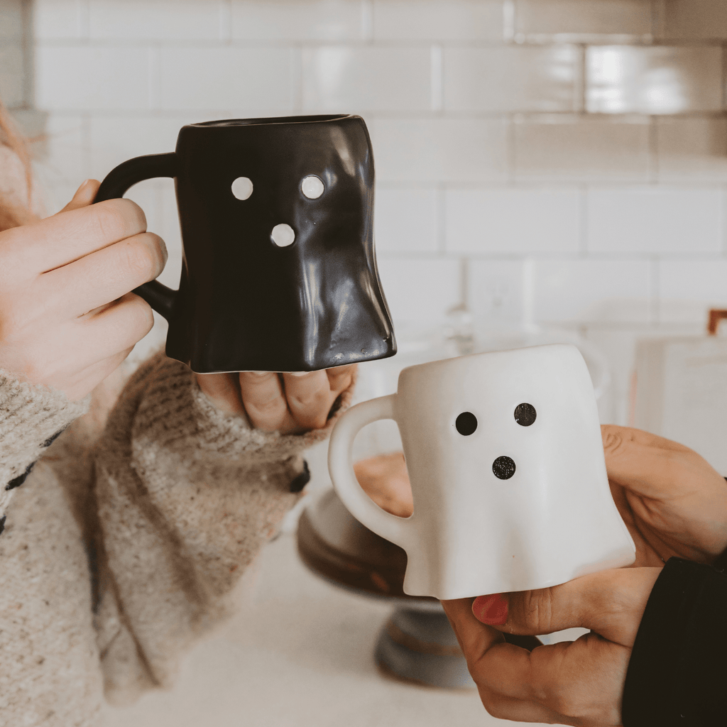 Black Ghost 12 oz Figural Coffee Mug