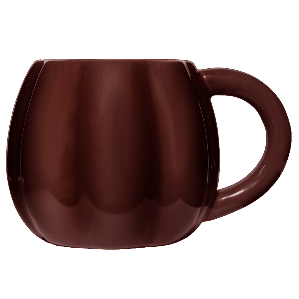 Brown Pumpkin 19 oz Figural Coffee Mug