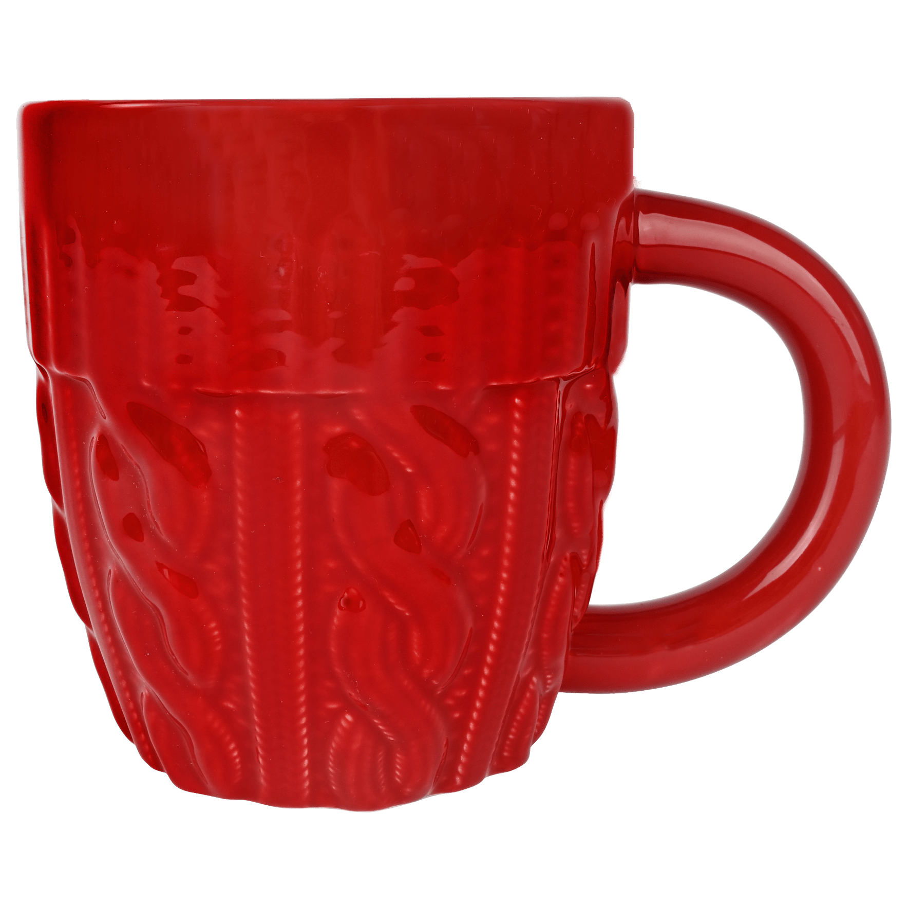 Red Sweater 18 oz Figural Coffee Mug