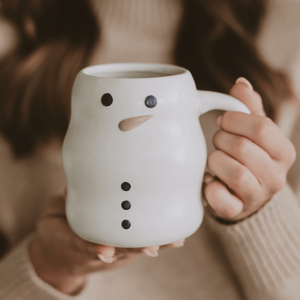 Snowman 21 oz Figural Coffee Mug