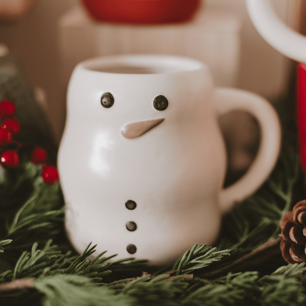 Snowman 21 oz Figural Coffee Mug