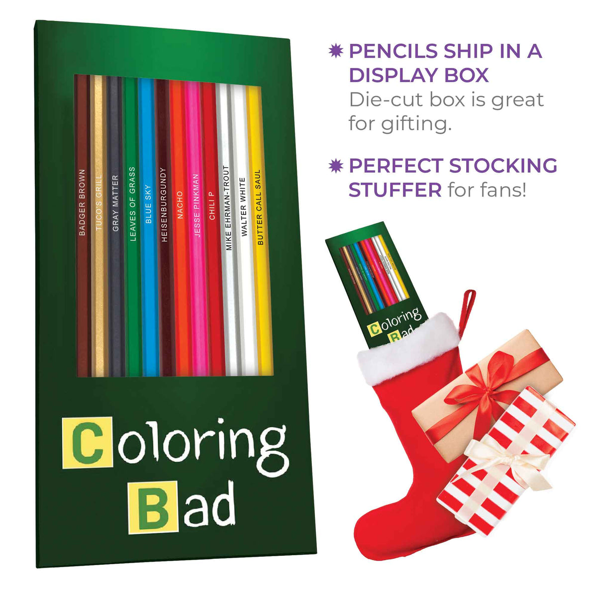 Coloring Bad Colored Pencils for Fans of Breaking Bad
