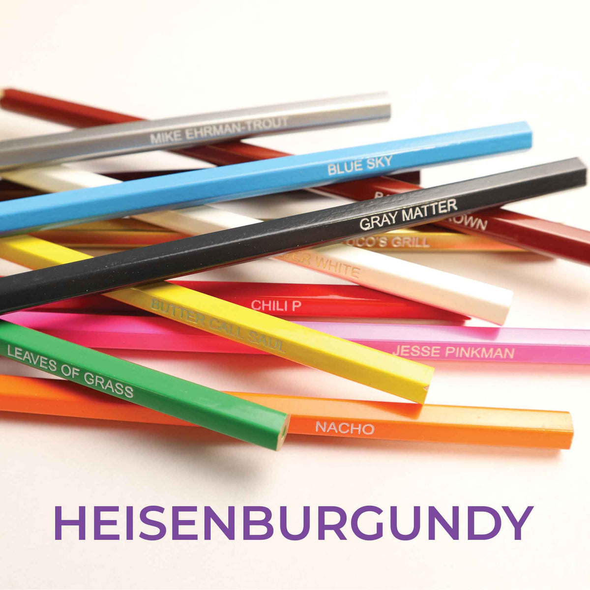 Coloring Bad Colored Pencils for Fans of Breaking Bad