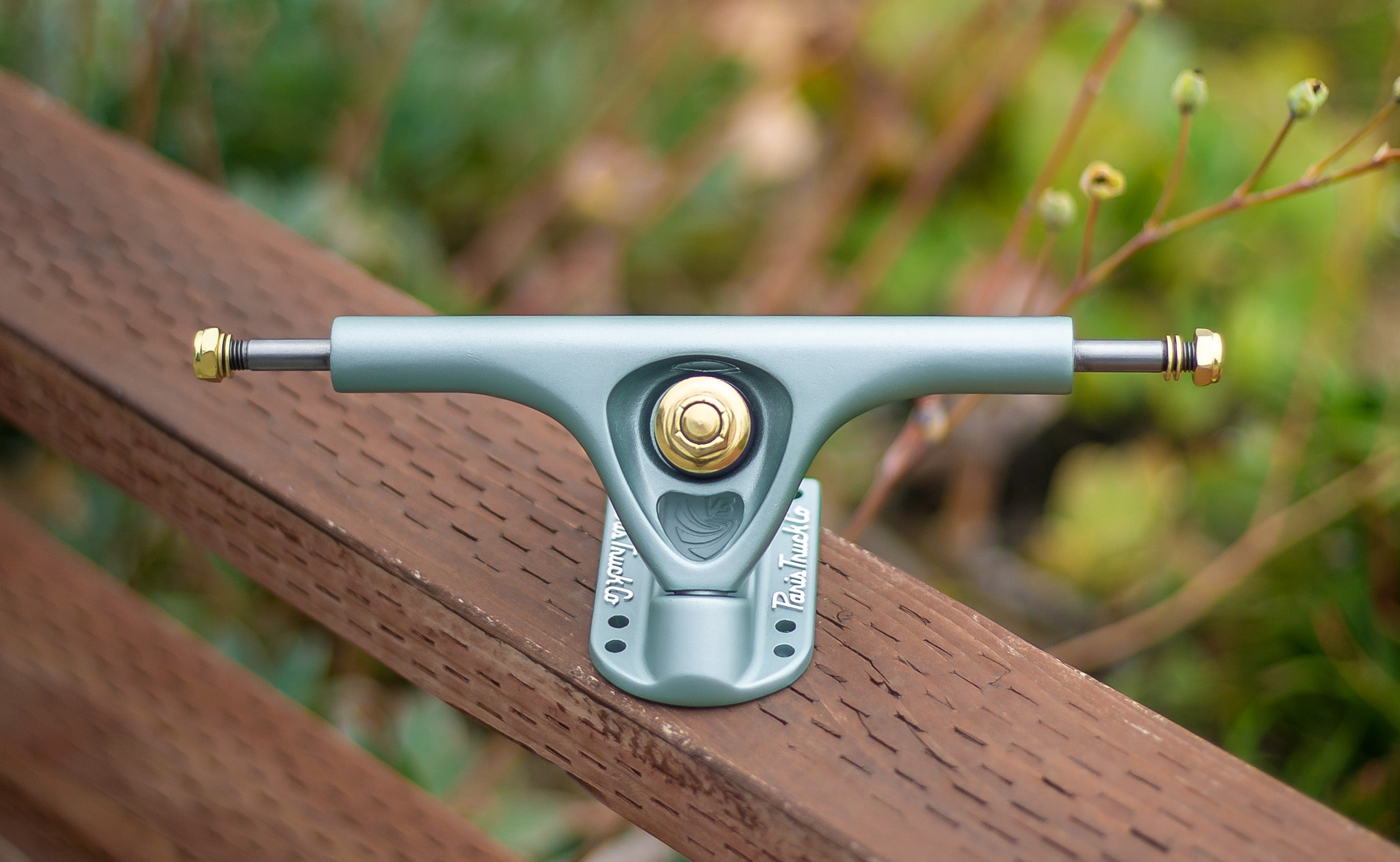V3 180mm 50º Longboard Trucks Crystal Blue