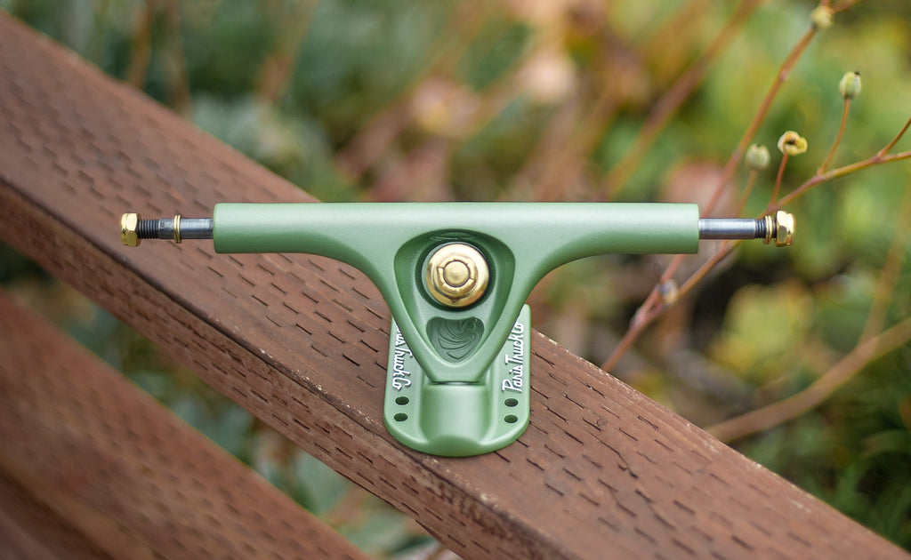 V3 180mm 50º Longboard Trucks Tropic Green