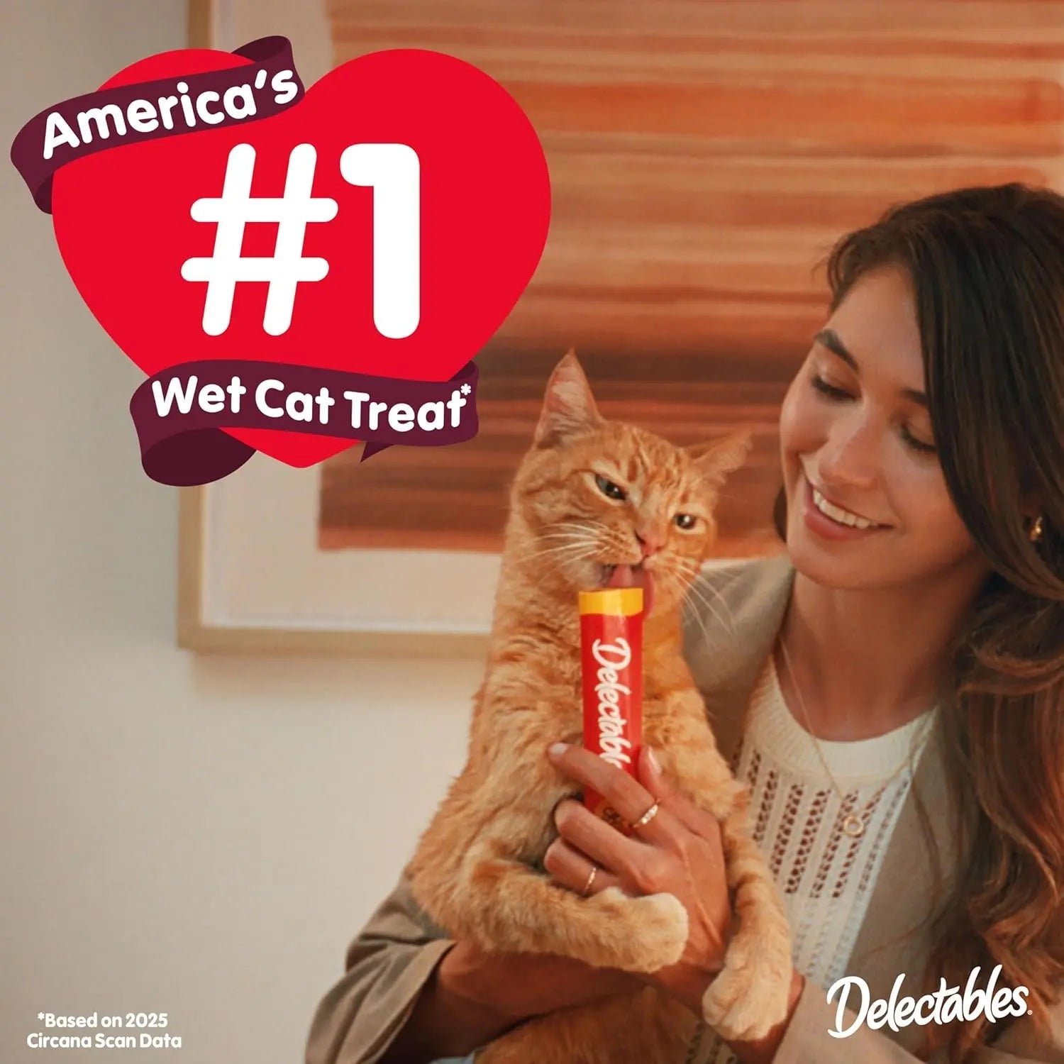 Delectables Squeeze Up Cat Treats Variety Pack, Creamy Puree Tubes