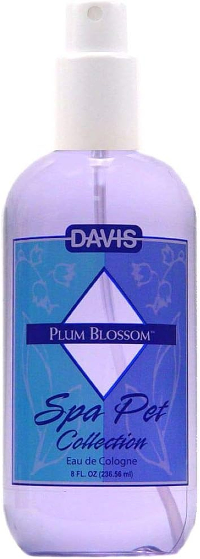 Dog Cat Cologne Spray Pet Deodorizer Plum Blossom Floral Fresh Scent 8oz