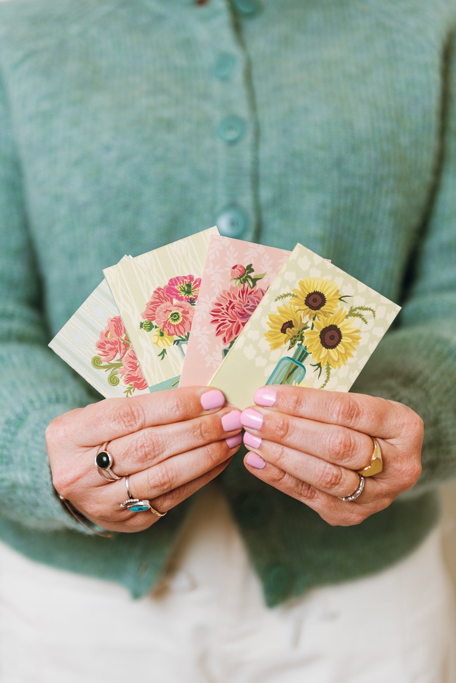 Florals (wallpaper) Mini Card Set