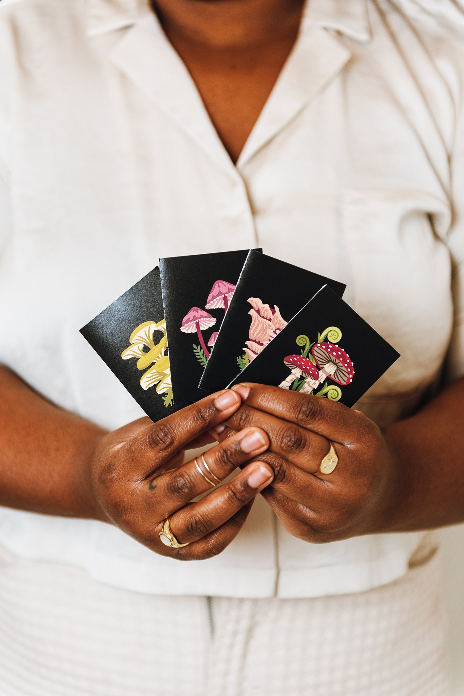 Mushrooms Mini Card Set