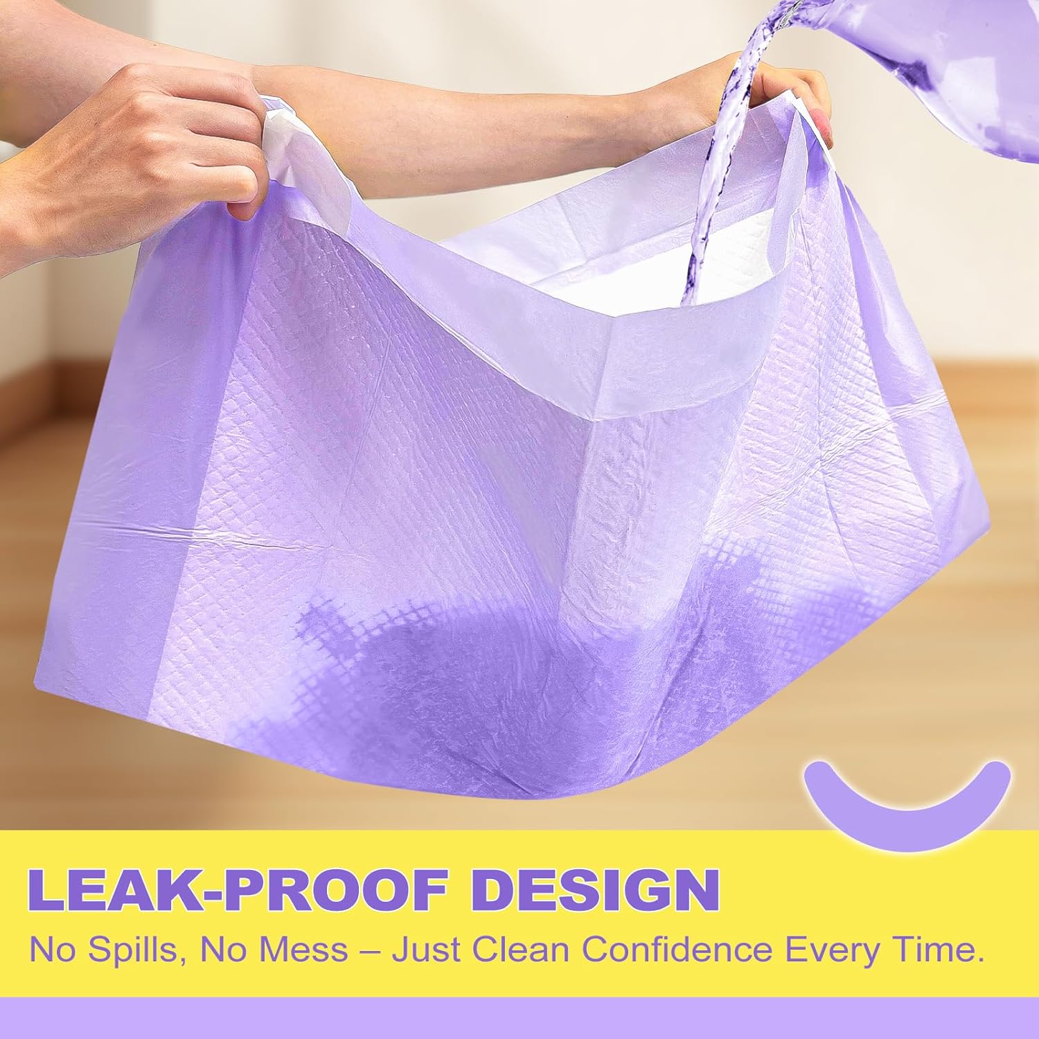 Extra Large Dog Pee Pads 28x34 Lavender Scent Leak Proof 8 Cup 40 Count