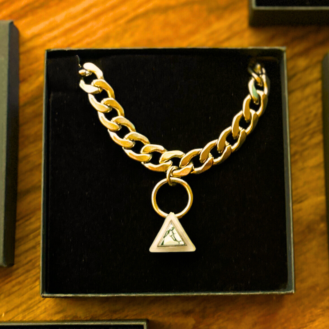Fierce Gold Pet Necklace | DIPHDA