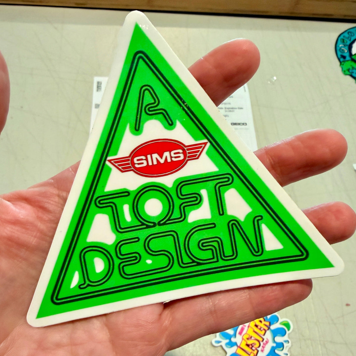 Sims Lonnie Toft Design Sticker 4.3"