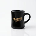 The Founder's Coffee Shop Mug Black & Gold