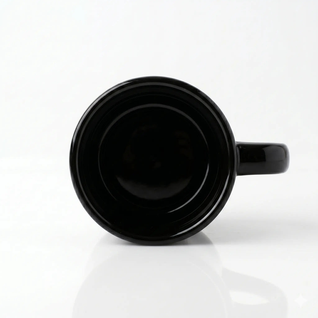 The Founder's Coffee Shop Mug Black & Gold