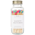 Multicolor Rainbow Safety Matches - 60 Count, 3.75"