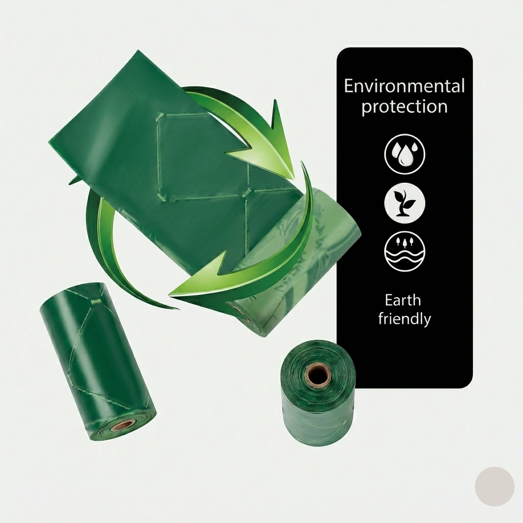 Poop Bags With Dispenser Kit