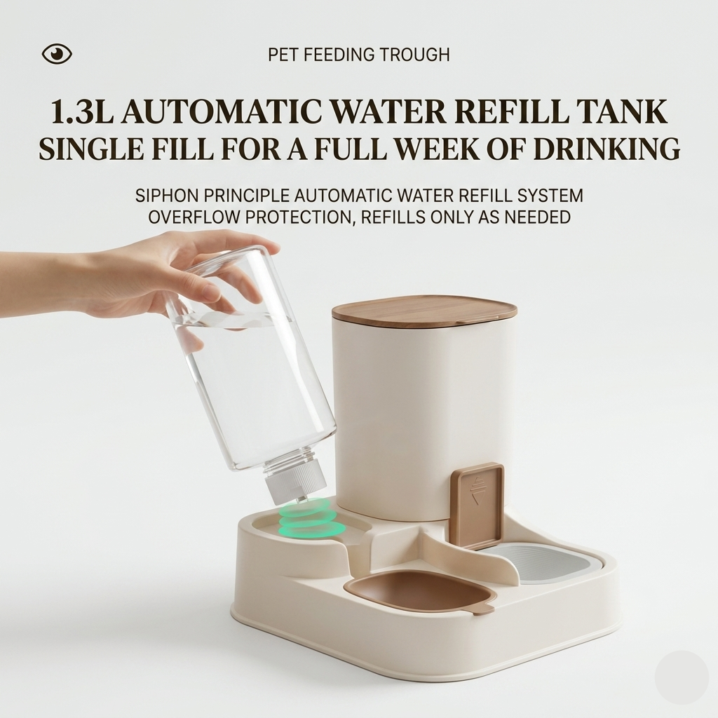 Gravity Auto Feeder & Water Station