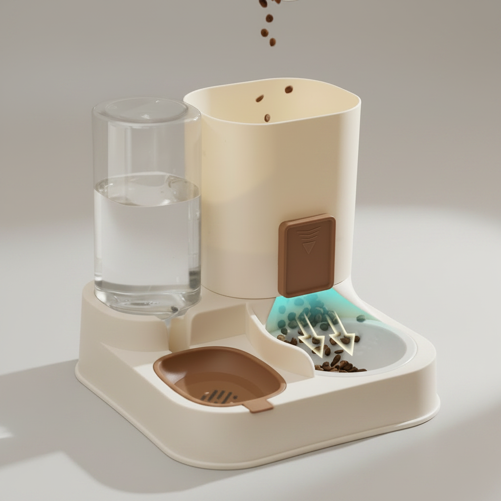 Gravity Auto Feeder & Water Station
