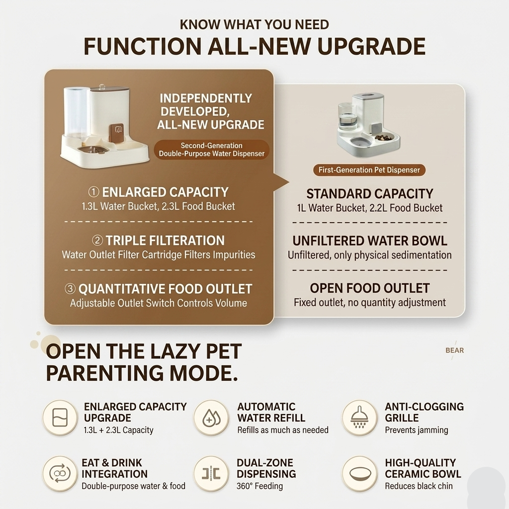Gravity Auto Feeder & Water Station