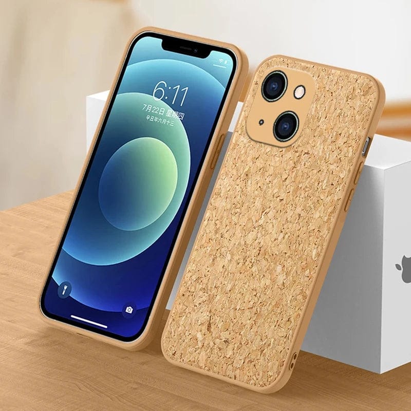 Cork Wood iPhone Case