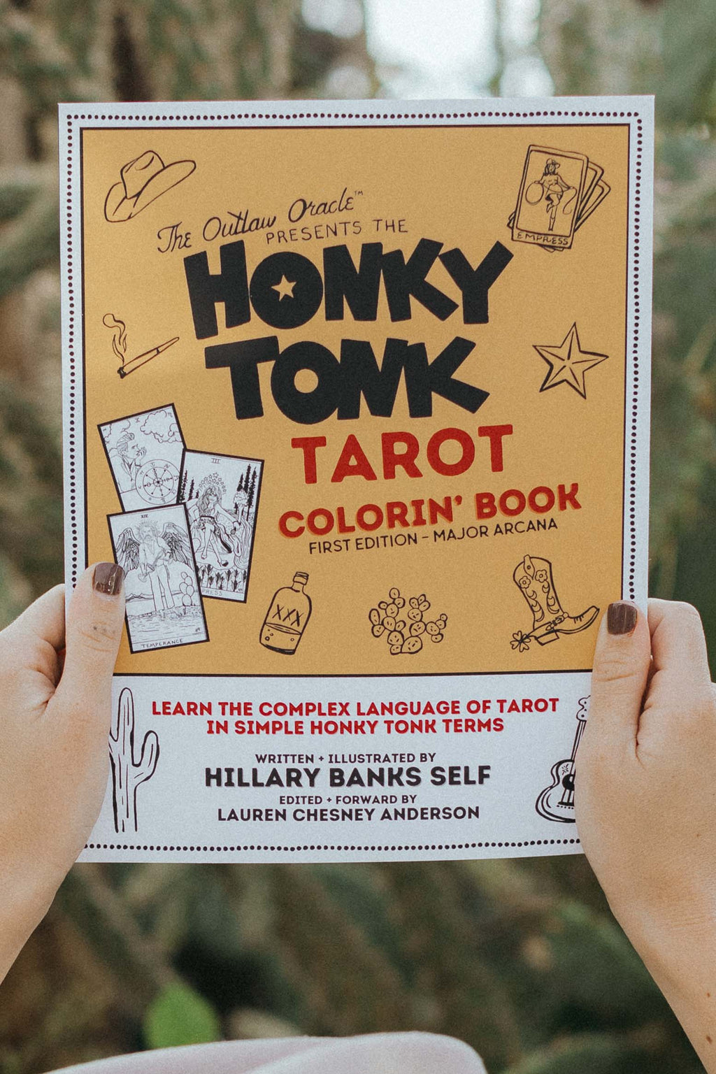 The Honky Tonk Tarot Colorin' Book - First Edition