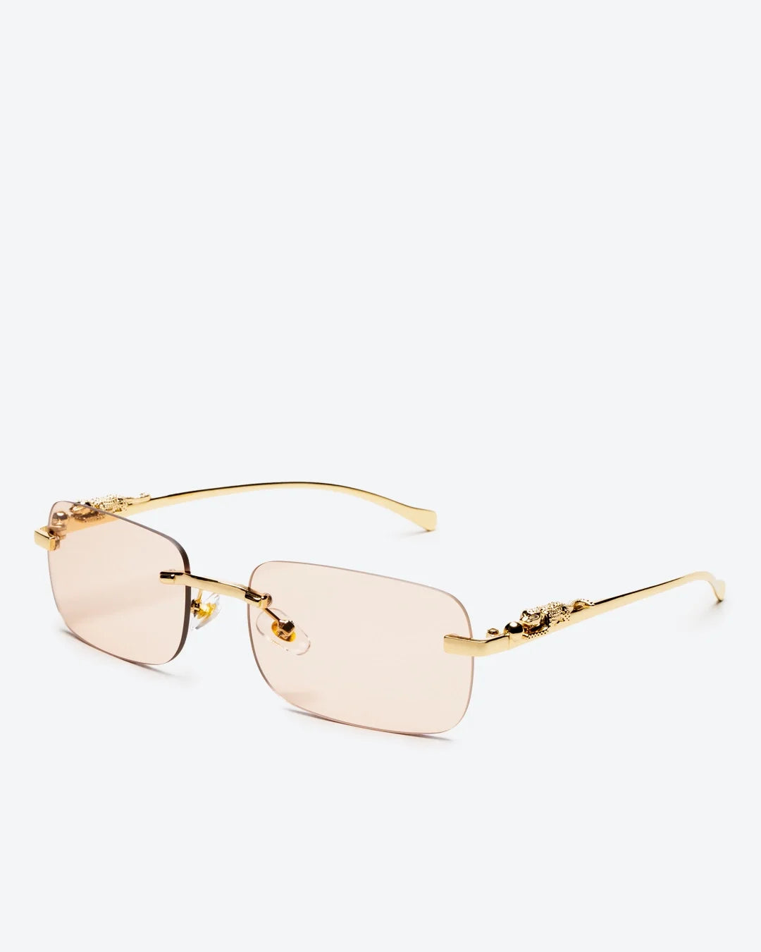 NOBLE - Lime Lenses, Gold Chrome Frame