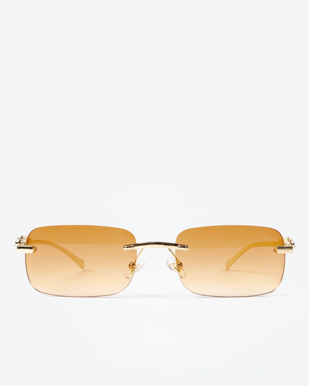 NOBLE - Amber Lenses, Gold Chrome Frame