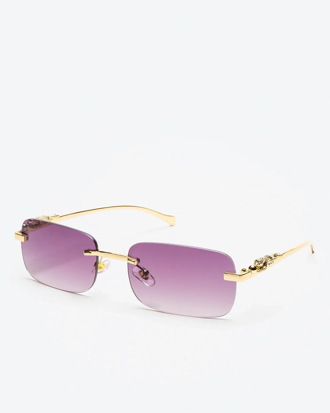 NOBLE - Lime Lenses, Gold Chrome Frame