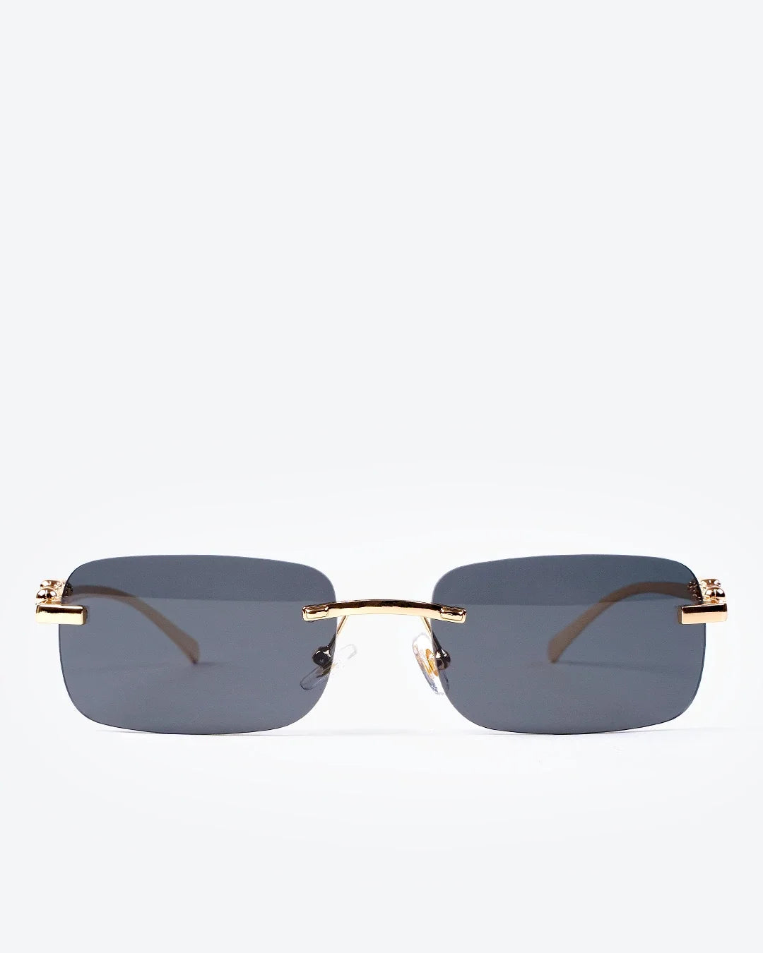 NOBLE - Black Lenses, Gold Chrome Frame