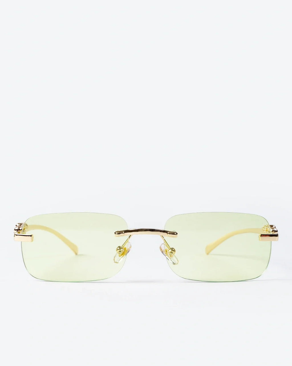NOBLE - Lime Lenses, Gold Chrome Frame