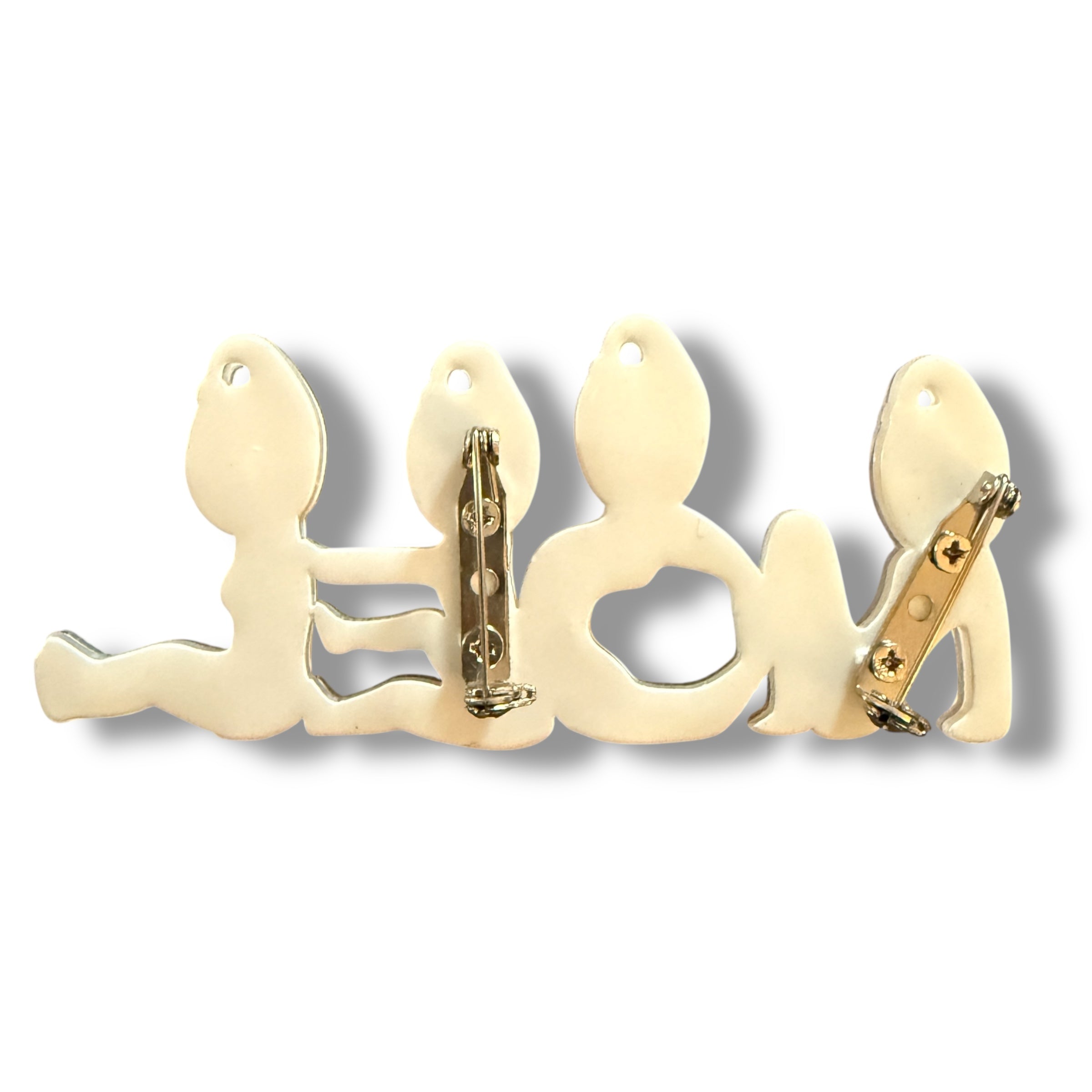 Playful Pixies NOEL Brooch by 50's Vintage Dame x Lipstick & Chrome
