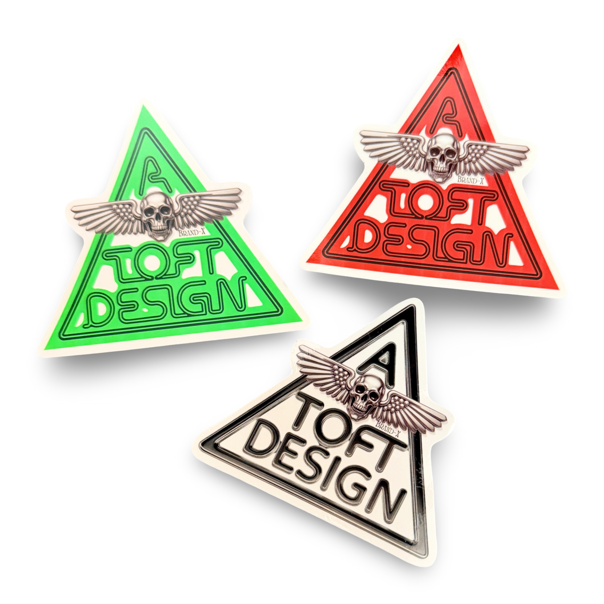 Brand-X Lonnie Toft Design Sticker 4.3"
